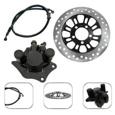 Kit Completo Pinça Disco De Freio Cabo Moto Honda TItan 150 04 A 08