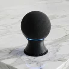 Suporte para Alexa Echo Dot 4 e 5 – Base Tipo Torre Antivibração, Melhor Propagação de Som, Design Premium