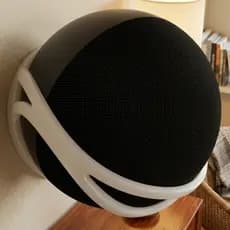 Suporte de Parede para Alexa Echo Dot 4ª e 5ª Geração – Acompanha Parafuso e Bucha | Instalação Fácil