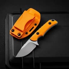 Faca Luxo Esportica Tática Caça Pesca Camping Bainha Clip Aço Inox Coleção Artesanal Rústica Acampamento Izula