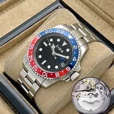 Relógio masculino da marca ZIDO, elegante e versátil, luxo discreto com tampa traseira transparente, relógio com imitaçã