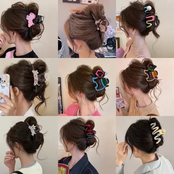 Presilhas de Cabelo Fofas e Adoráveis para Gatos e Cães, Presilhas de Cabelo em Forma de Tubarão de Desenho Animado, Pre