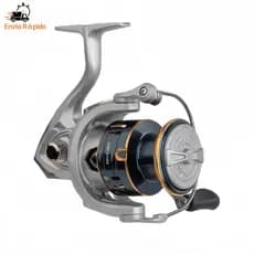 Molinete DEUKIO NJ2000 4+1BB Ultra Suave 6kg Arrasto Leve para Pesca Esportiva Ambidestro