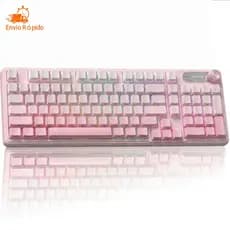 teclado de jogo efeito de iluminação RGB teclas sensíveis adequadas para jogos/escritório