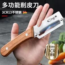 Nova faca de descascar cana-de-açúcar em aço inoxidável, faca de descascar específica para cozinha, faca de descascar ab