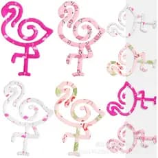 Marcador de Página Decorativo para Livros, Clipe Fofo, Clipe de Papel, Marcador de Página Acrílico em Forma de Flamingo