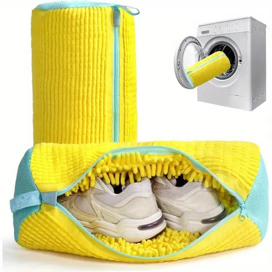 Saco para lavar sapatos, saco para cuidado de calçados, saco especial para lavagem de sapatos em máquinas de lavar, saco