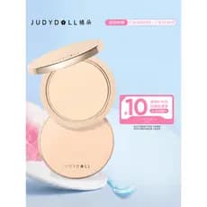 Judydoll Judydoll Branco Florescendo Água Pressionado Pó Fixação Maquiagem Corretivo de Longa Duração Maquiagem Solta Pó