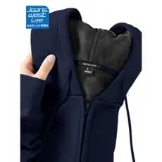 Zhenweisi LIFE Waffle Forro de Lã Jaqueta Masculina Inverno Pesado Engrossado Quente Cardigan Masculino Jaqueta Com Capu