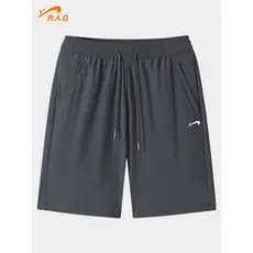 Noble Bird esportes shorts masculino verão fino gelo seda protetor solar shorts masculino correndo shorts de secagem ráp