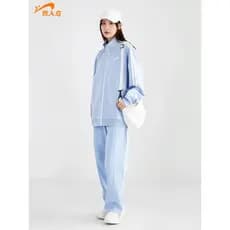 Nobre pássaro roupas esportivas terno de duas peças masculino primavera outono 2026 novo estilo rua Wear solto estilo ca