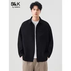 Benilo SK estilo coreano High-End camisa de manga comprida estilo masculino 2026 verão novo estilo All-Match contraste c