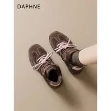 Daphne botas de neve de sola grossa femininas 2026 novo estilo inverno sapatos femininos de venda quente sapatos de algo
