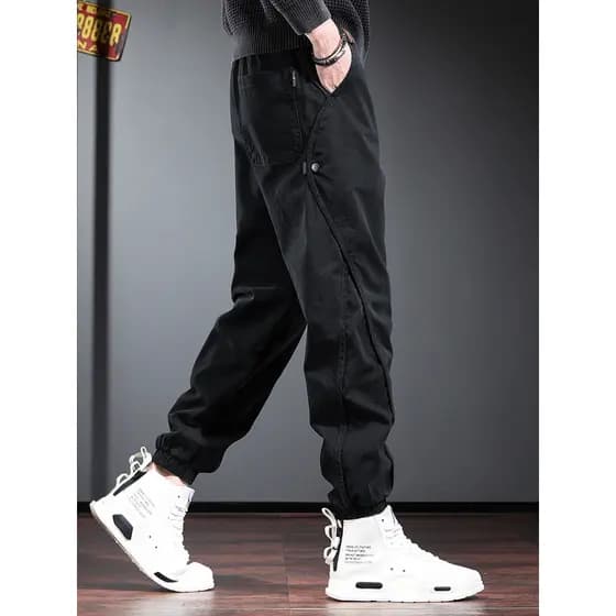2026 Novo Estilo Calças Masculinas Calças Casuais Masculinas Macacões Masculinos Calças Jeans Tie-up Venda Quente Verão