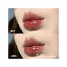 Gelo permeável água brilho verão espelho superfície Dudu lábio espelho brilho batom brilho labial Pseudo-Face novato