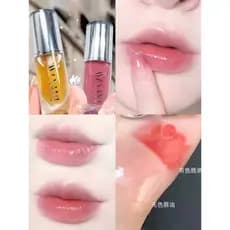 [Nutritivo para lábios com óleo] Óleo de essência labial Óleo labial Água brilhante Hidratante Brilho labial Base em cam
