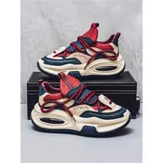 Estação europeia sapatos masculinos verão 2026 novo estilo juventude High-End Street Wear aumentado sola grossa estudant