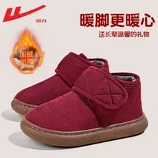 Puxar para trás inverno forro de lã sapatos femininos botas de neve 2025 novo estilo de meia-idade idosos mãe sapatos sa