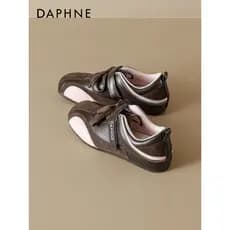 Daphne aumento interno sapatos de treinamento alemão feminino 2026 novo estilo primavera plana sapatos femininos marrom