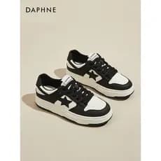 Daphne tênis de sola grossa feminino verão 2026 novo estilo de venda quente sapatos casuais preto branco Panda sapatos A