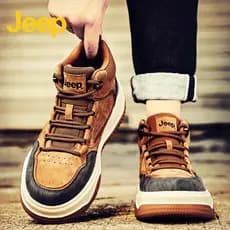Jeep jeep sapatos de alta qualidade sapatos masculinos verão Martin botas 2026 novo estilo Mid-top esportes tênis casuai