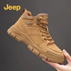Jeep jeep sapatos masculinos de alta qualidade 2026 novo estilo outono inverno All-Match Retro ao ar livre Casual Mid-to