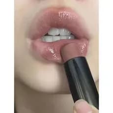 Nude em pó geléia de chá branco ~ batom de salto saturado baixo multiuso vara brilho de água espelho nude hidratante esm