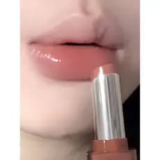 Porta nua parece cor!Espelho bálsamo labial feminino esmalte labial brilho labial brilho labial lama hidratante espelho