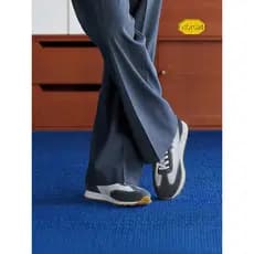 ThomWills Sapatos casuais masculinos de couro genuíno Forrest Gump Sapatos retrô tênis vibram sola cor combinando sapato