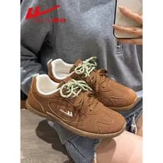 Puxar para trás sapatos de treinamento alemão feminino outono 2026 novo estilo All-Match venda quente Retro Forrest Gump