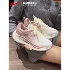 Puxar para trás sapatos femininos sapatos esportivos feminino outono 2026 novo estilo tênis de corrida feminino leve abs