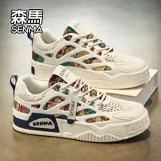 Senma sapatos masculinos 2026 novo estilo verão tênis esportivos de venda quente estudantes All-match Casual respirável