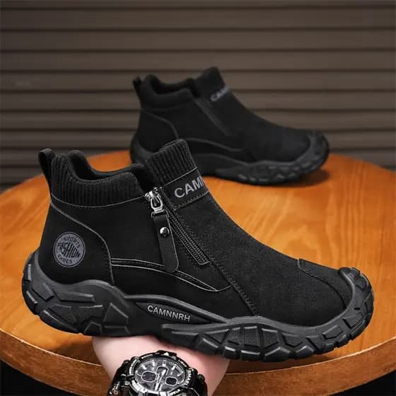 Sapatos masculinos 2026 novo estilo verão preto sapatos esportivos casuais masculinos antiderrapante resistente ao desga
