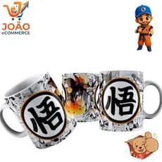 Caneca Coleção Dragon ball Universe Alta Qualidade Xícara Porcelana 325ml Personalizada