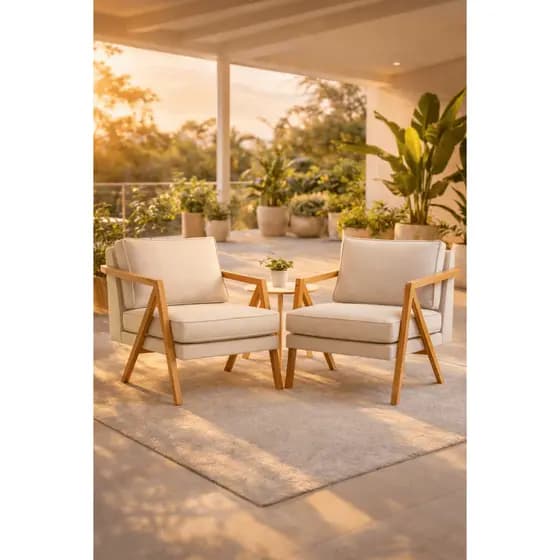 KIT 2 Poltronas Mona  Premium Conforto Máximo e Design Sofisticado para Ambientes Modernos