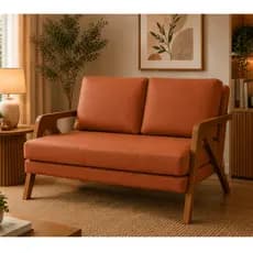 Namoradeira Mona Ellegance Sofá 2 Lugares Conforto e Estilo - Fácil Montagem - Imperial