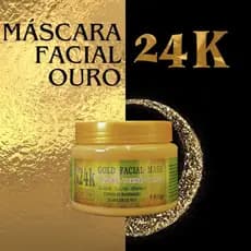 mascara facial ouro 24k,180g,matto verde,peel off