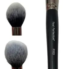 Pincel de Maquiagem Real Perfection R103 para Pó Solto Cerdas Macias