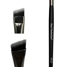 Pincel de Pó Facial Real Perfection R123 Black Bow Maquiagem Profissional Macio