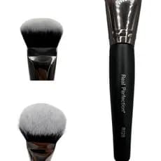 Pincel de Pó Facial Real Perfection R128 Black Bow Maquiagem Profissional Macio