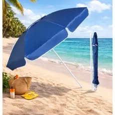 Guarda-Sol GIGANTE para Praia e Piscina | Ombrelone Reforçado para Área Externa
