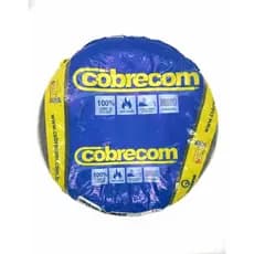 Cabo Flexível Cobrecom 1,5mm 750V Preto - Rolo 50 Metros Original Antichama