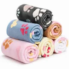 Manta Microfibra Ultra Soft Pet Para cães e Gatos Cobertor Macio Confortável Resistente