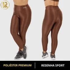 Calça Legging Fitness Plus Size Poliéster Conforto Academia Treino Tamanho Grande Resenha Sport