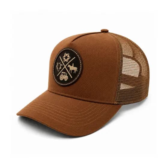 Boné Trucker Texas Country Aba Curva Tela Ajustavél Unissex Feminino Masculino