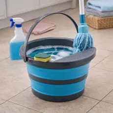 Balde Dobrável 5L Multiuso Portátil Silicone Retrátil Sortido