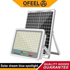Ofeel 20000W luminária solarRefletor Led Solar Holofote Headplate separation 4 vezes mais brilho