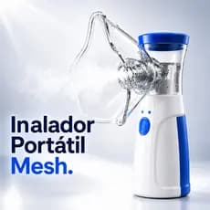 Inalador USB Nebulizador Portátil Silencioso Mesh USB para Adultos e Crianças