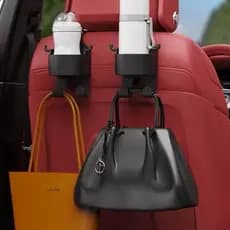 Gancho traseiro para caminhão/carro, porta-copos multifuncional para banco traseiro, organizador interno
