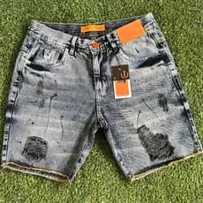 Bermuda Jeans Masculina Estilo Jogador Curta 100% Algodao e 100% Original